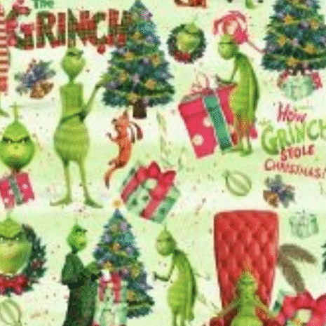Dressikangas Grinch digital print