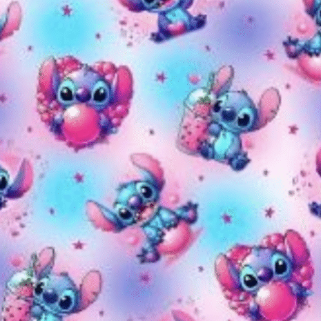 Dressikangas Stitch roosal digital print